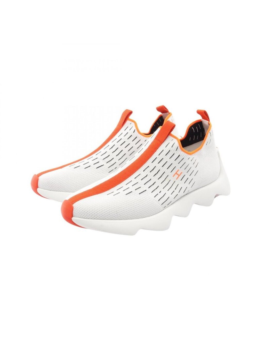 Hermes Slip-on Eclair Fabric Sneakers